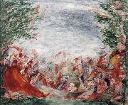 James Ensor The Tormens of St.Anthony oil painting artist